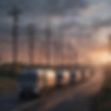 A smart grid facilitating energy distribution