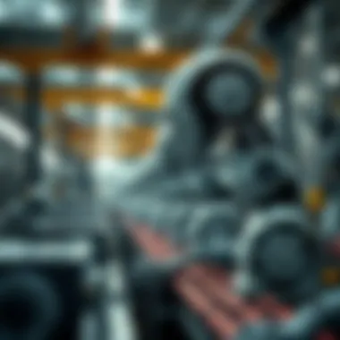 Economic Transformation Through Robotics A visual representation of the economic impact of robotics in manufacturing.