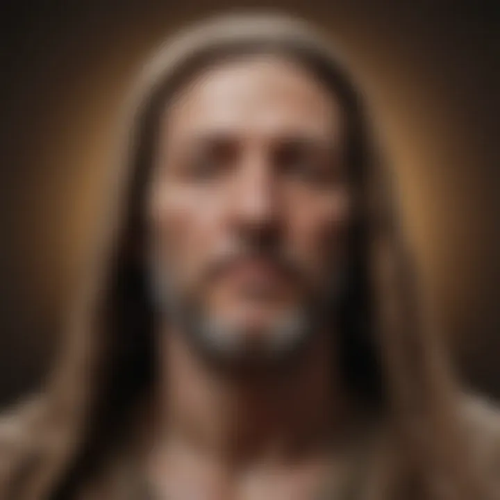 Artistic representation highlighting the cultural significance of the Shroud.