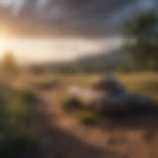 A serene landscape symbolizing peace and hope in mental health.