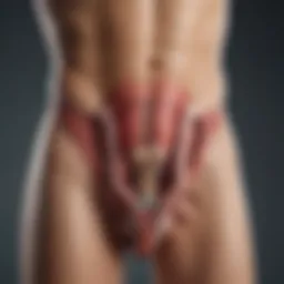 Illustration of the urinary tract anatomy highlighting vulnerable areas for infections.