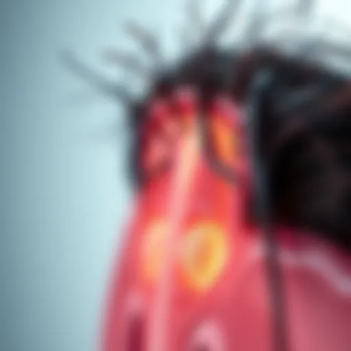 Illustration of hair follicle anatomy highlighting cellular structures