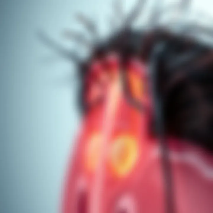 Anatomy of Hair Follicles Illustration of hair follicle anatomy highlighting cellular structures