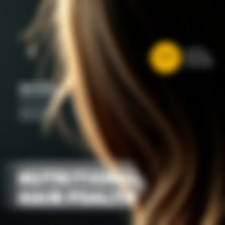 Nutritional Impact on Hair Health Infographic on nutritional factors influencing hair health