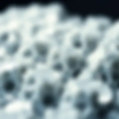 Boron crystals embedded in diamond matrix