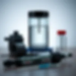 Testing kit for borehole water analysis