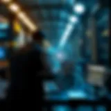 A visual representation of digital image formation