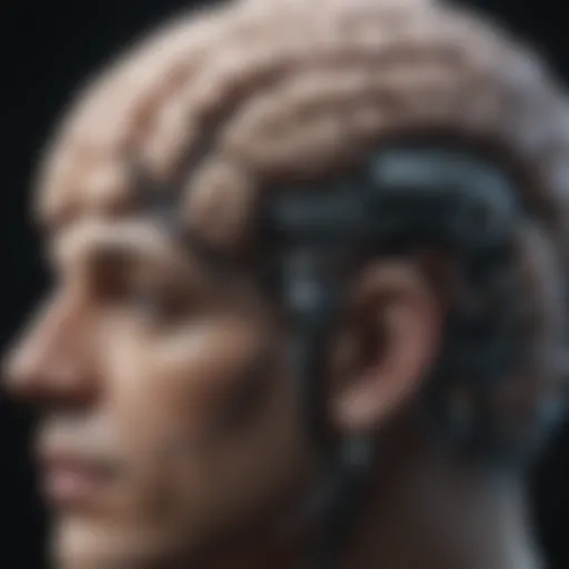 Visual representation of brain-computer interface technology