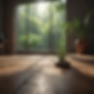 A serene environment illustrating mindfulness practices in therapy.