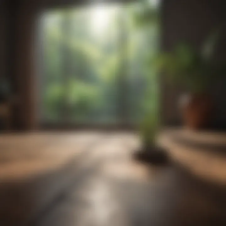 A serene environment illustrating mindfulness practices in therapy.