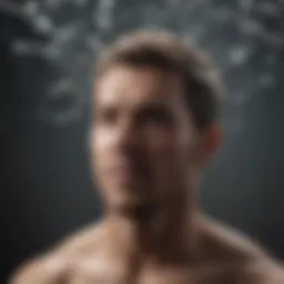 Illustration depicting the power of positive thinking in overcoming mental health challenges