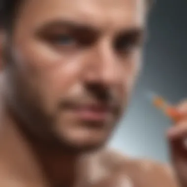 A visual representation of various treatment options for erectile dysfunction.