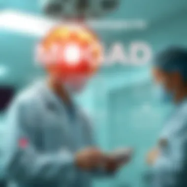 Infographic on treatment strategies for MOGAD