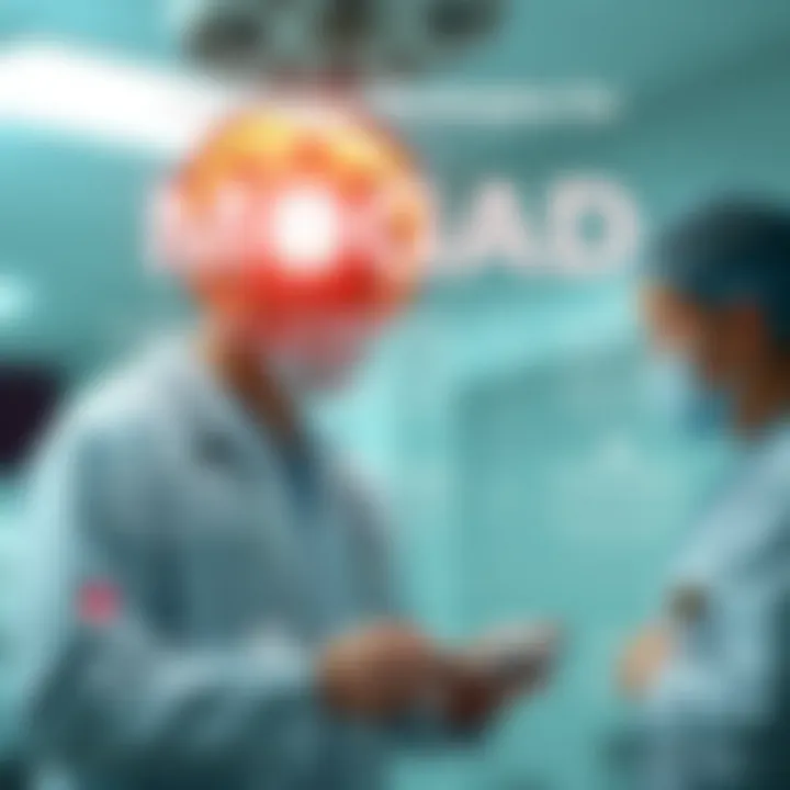 Infographic on treatment strategies for MOGAD