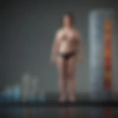Graph illustrating BMI range categories