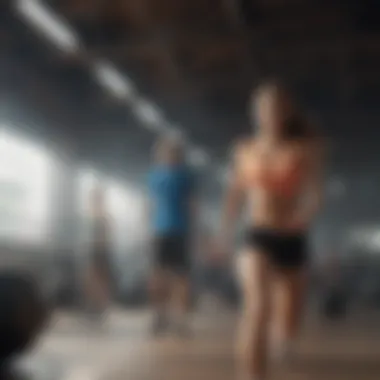 Promoting Teen Fitness Teenagers engaging in physical activities