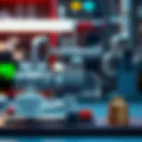 Components of Closed Transfer Systems Diagram illustrating closed transfer system components and their functions