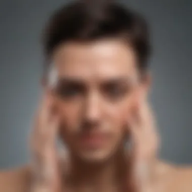 Infographic depicting the symptoms and triggers of cluster headaches