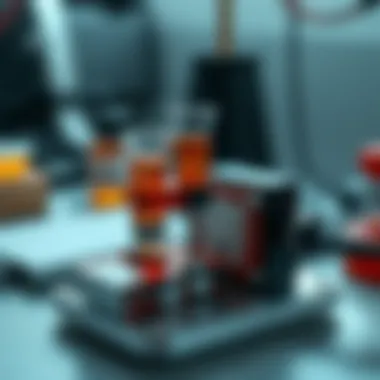 Detailed illustration of the operational mechanisms of pesticide detection.
