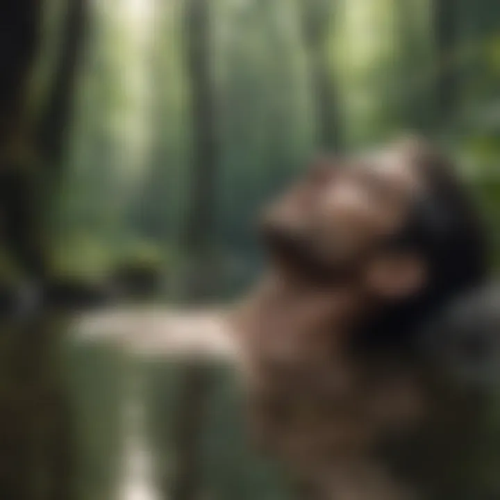A serene environment promoting relaxation and recovery
