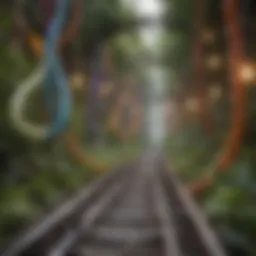 Illustration of metabolic pathways