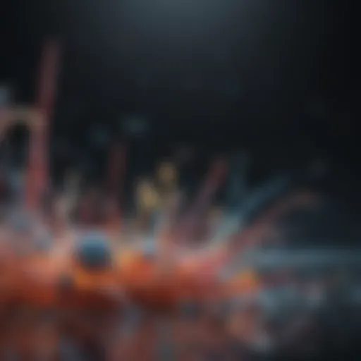 Visual representation of microbial interaction dynamics