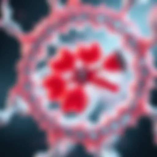 Detailed diagram of renal cell structure