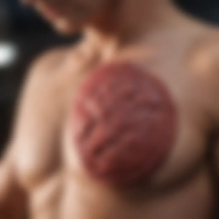 Visual representation of lifestyle modifications for liver health