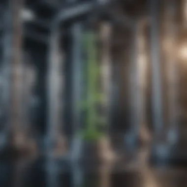 Innovative Bioreactor Technology A high-tech bioreactor used in modern biotechnology