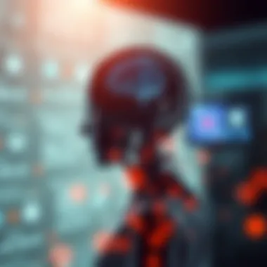 Visual representation of AI evolution