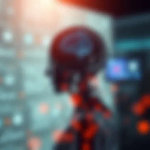 Visual representation of AI evolution