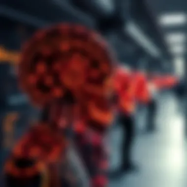 Portrayal of societal impacts of AI advancements