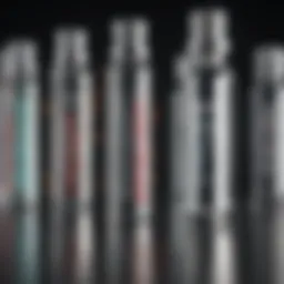 A visual representation of different vaccine vials