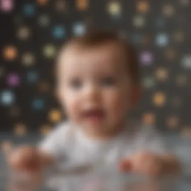 Engaging Visual Patterns Bright and engaging visual patterns designed for infants