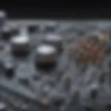 Schematic representation of a wideband power amplifier circuit
