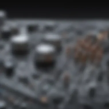 Schematic representation of a wideband power amplifier circuit
