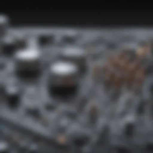 Schematic representation of a wideband power amplifier circuit